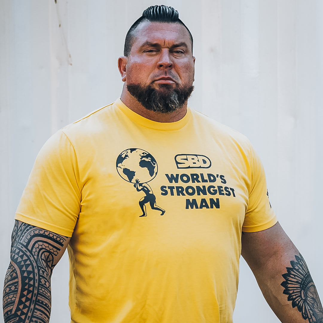 World's Strongest Man officiële wedstrijdshirt