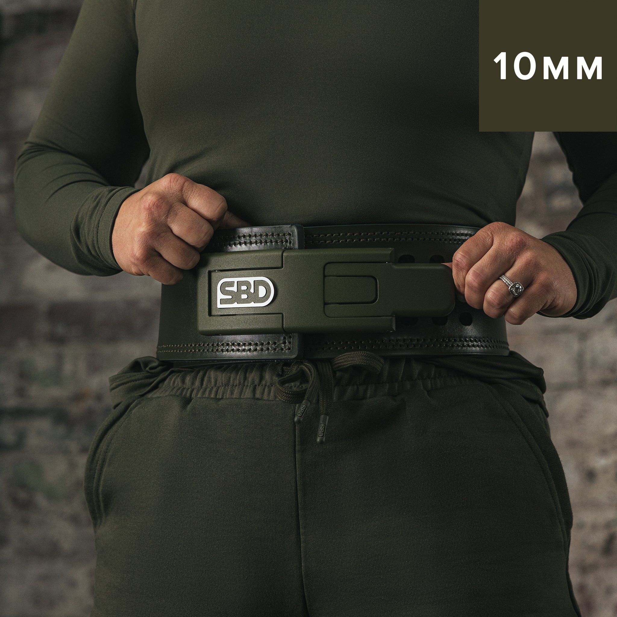 SBD Belt 10mm RESOLVE Limited Edition - GREEN