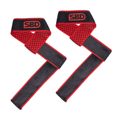 SBD Lifting Straps – paar Classic flat-loop straps op witte achtergrond