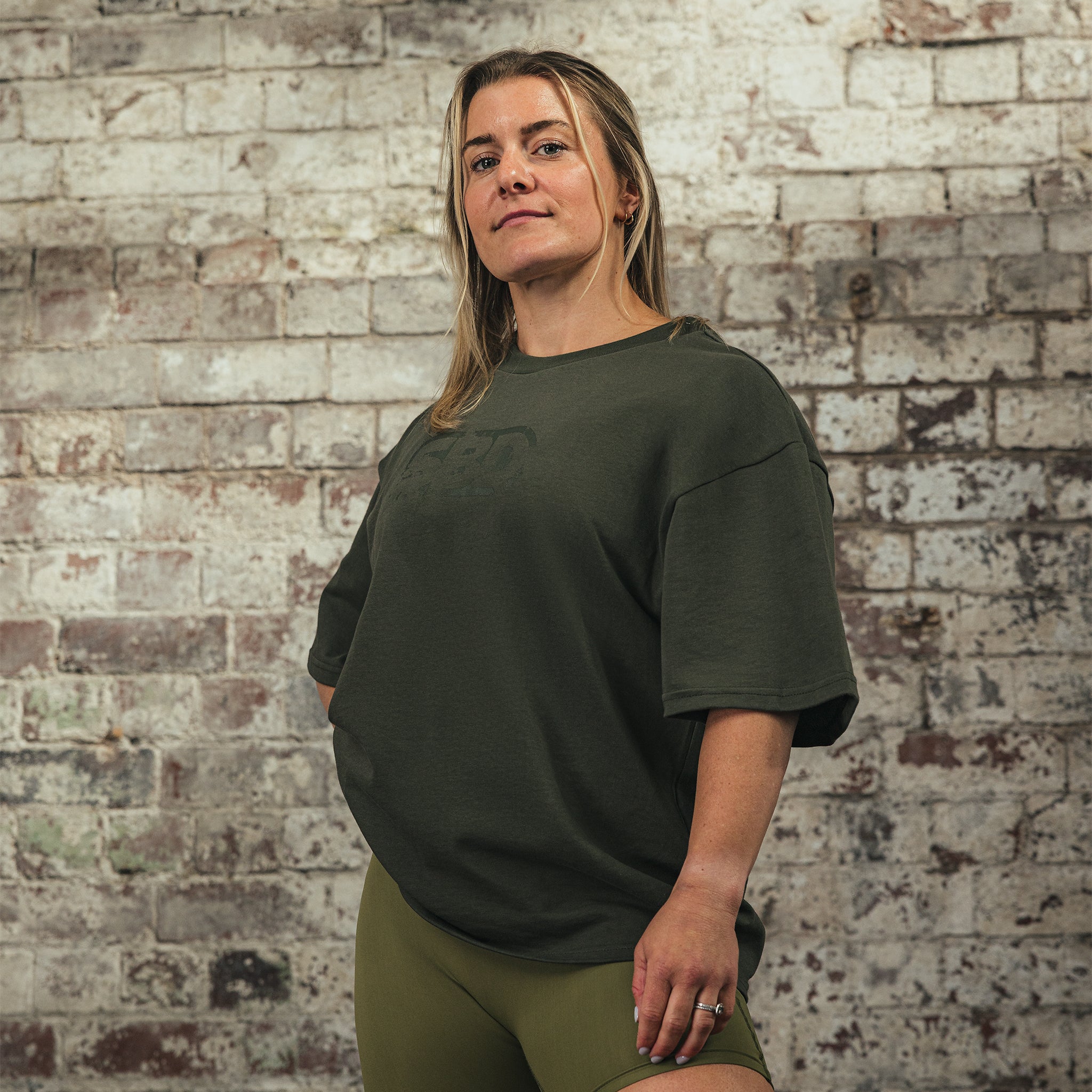 SBD Oversized shirt Resolve Limited Edition - Khaki