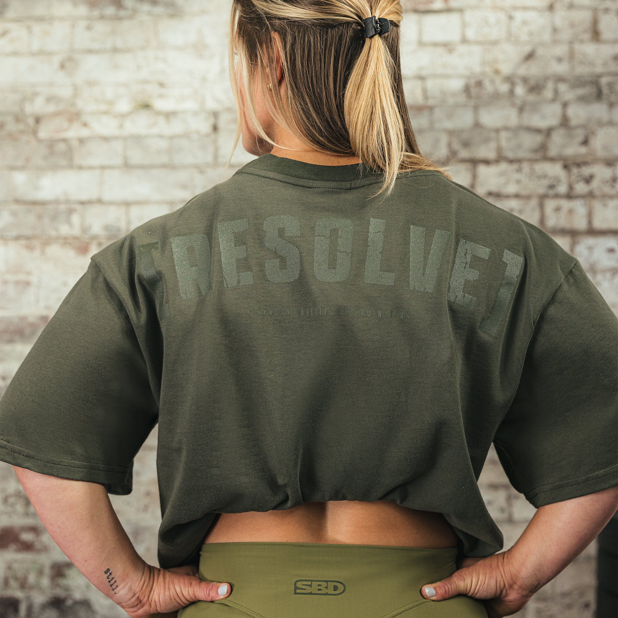 SBD Oversized shirt Resolve Limited Edition - Khaki