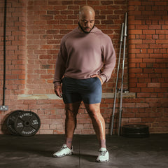 SBD Training Shorts Serenity heren detail
