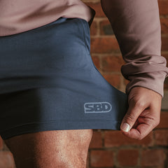 SBD Training Shorts Serenity heren zijaanzicht