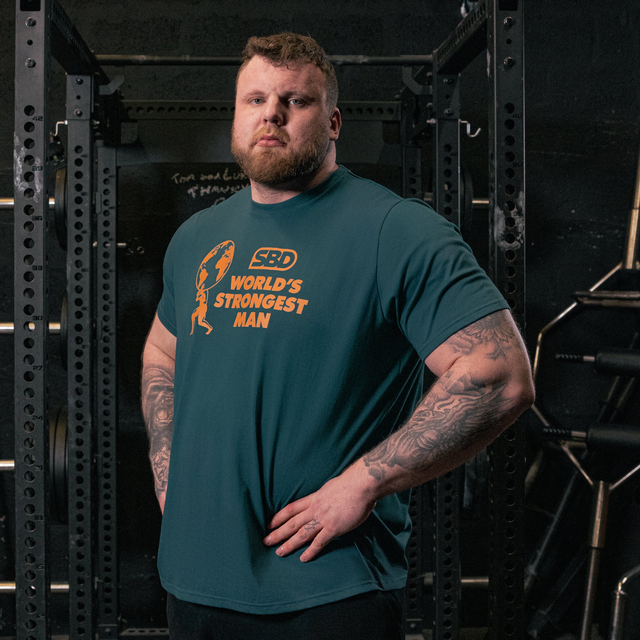 World's Strongest Man 2025 het officiële wedstrijdshirt