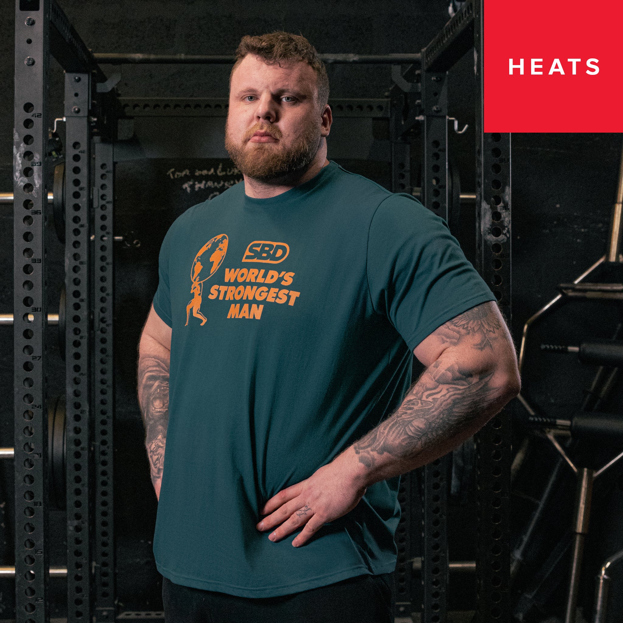 World's Strongest Man 2025 het officiële wedstrijdshirt