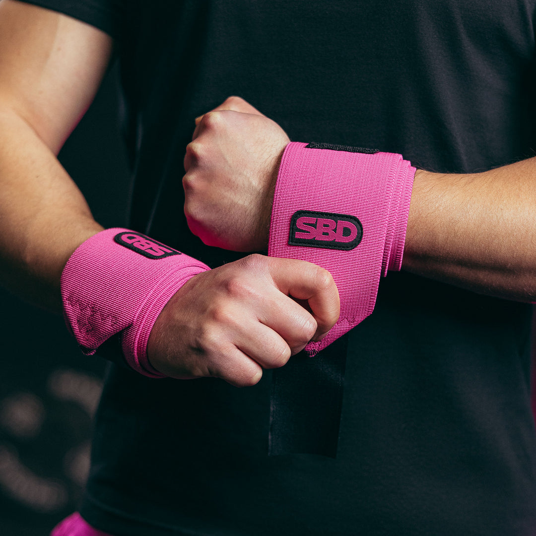 SBD Wrist Wraps Nova Stiff detail