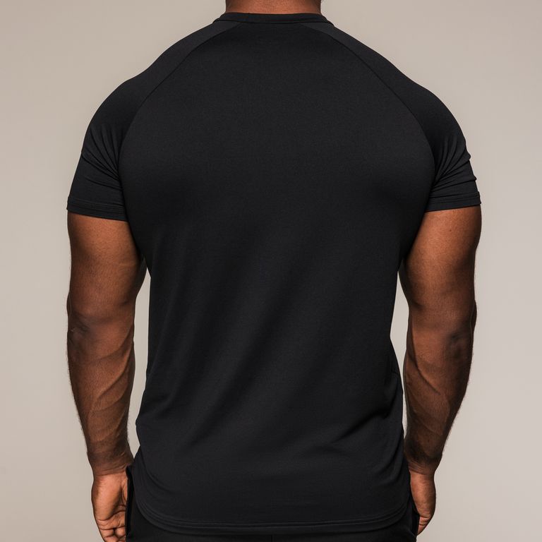 SBD Training T-Shirt Classic voor heren – achterzijde van het gedragen shirt