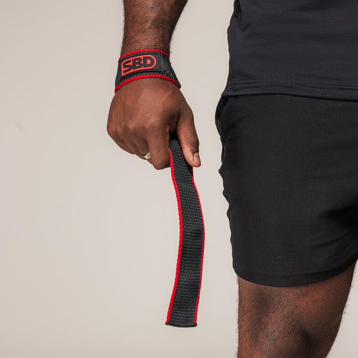 SBD flat-loop lifting straps aan de hand