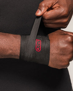 SBD textiele weightlifting wrist wraps – officiële studiofoto 2