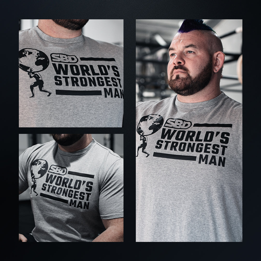 World's Strongest Man officiële wedstrijdshirt