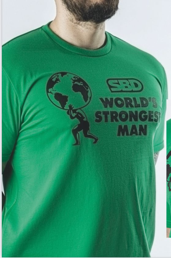 World's Strongest Man 2023 het officiële wedstrijdshirt